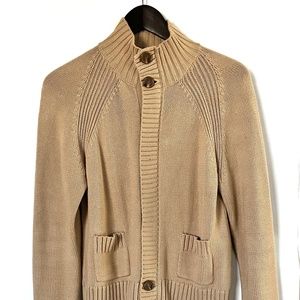 Calvin Klein Cotton Zipper Sweater